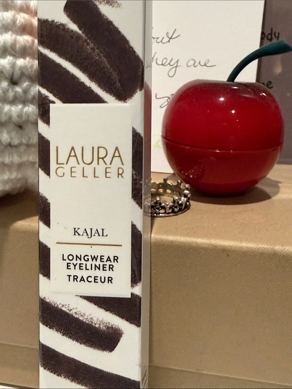 Laura Geller Kajal Longwear Eyeliner - Black and White Packaging